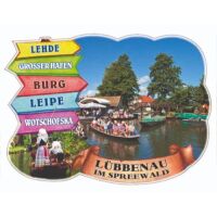 Lübbenau Spreewald Kühlschrankmagnete ABS...