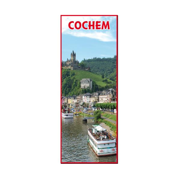 Cochem an der Mosel Feuerzeuge Motive 210-COCH Anleger Reichsburg