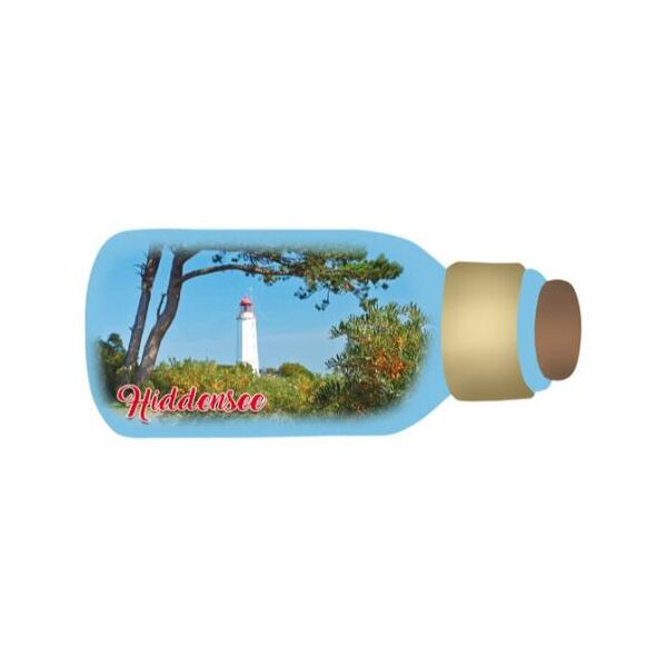 Hiddensee Flaschenpost Magnete Motive HID-2