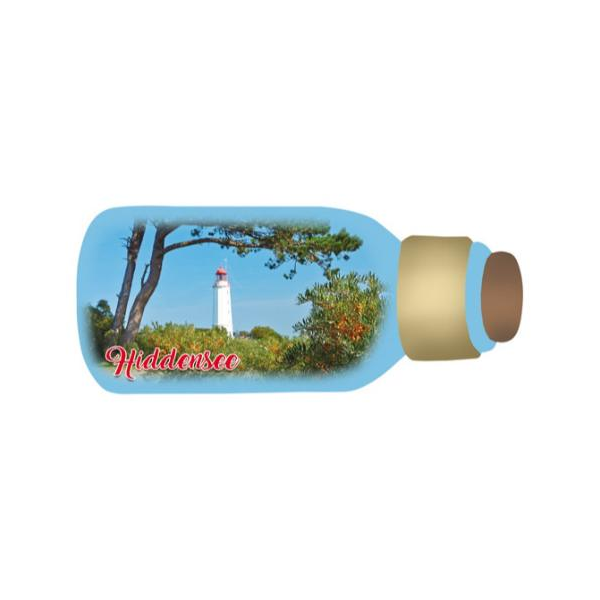 Hiddensee Flaschenpost Magnete Motive HID-2