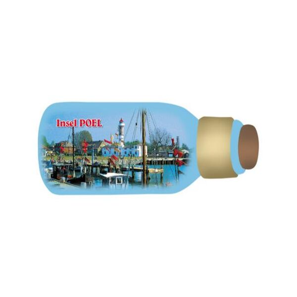 Insel Poel Flaschenpost Magnete Motive IPO-1