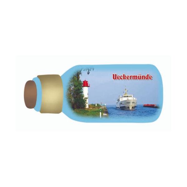 Ueckermünde Flaschenpost Magnete Motive UCKDE-1