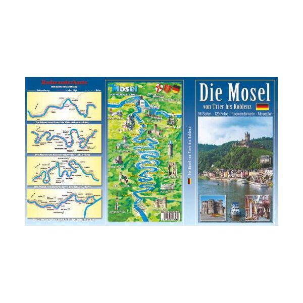Moselführer deutsch Broschüre Die Mosel von Trier bis Koblenz
