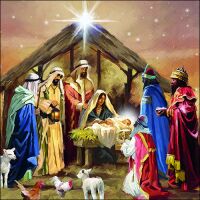 Weihnachten Servietten Lunch 33 x 33 cm 3-lagig 20...