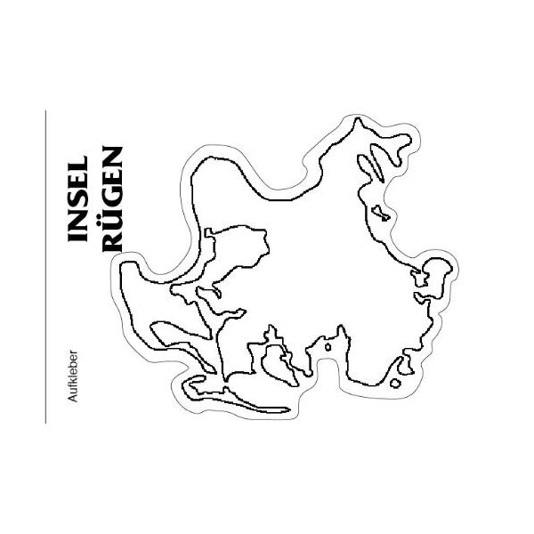 Insel Rügen Klebekarten Motive WAP-066