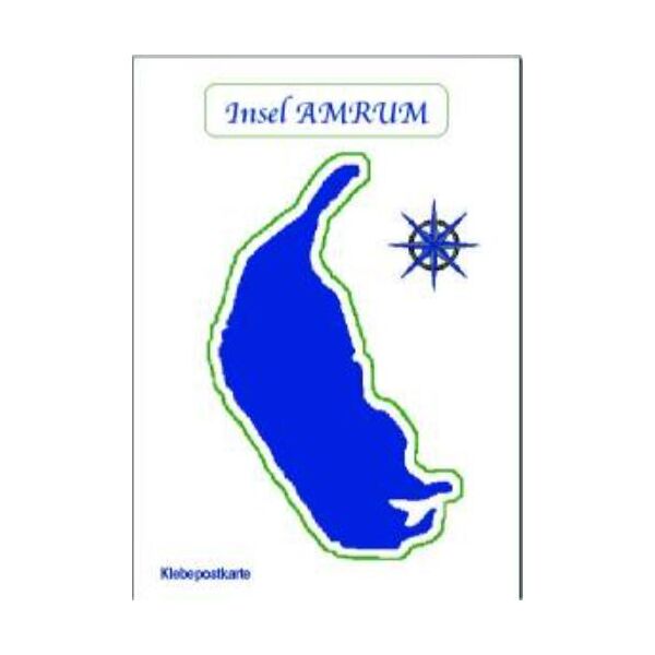 Insel Amrum Klebekarten Motive WAP-129