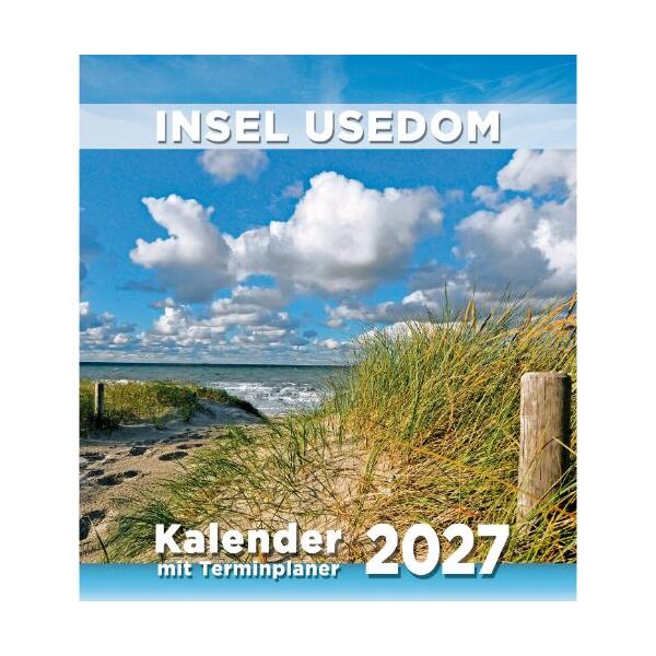 Insel Usedom Wandkalender 2027 mit Terminplaner Ostsee Motive 012-USE27