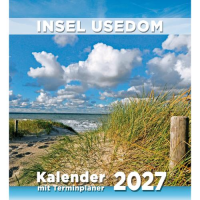 Insel Usedom Wandkalender 2027 mit Terminplaner Ostsee...