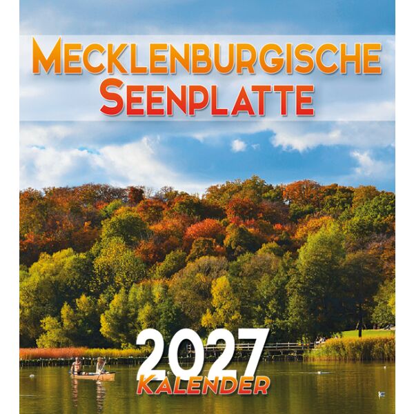Mecklenburgische Seenplatte Tischkalender 2027 Motive 039-MEC27