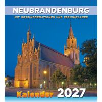 Neubrandenburg Wandkalender 2027 Mecklenburgische Seenplatte