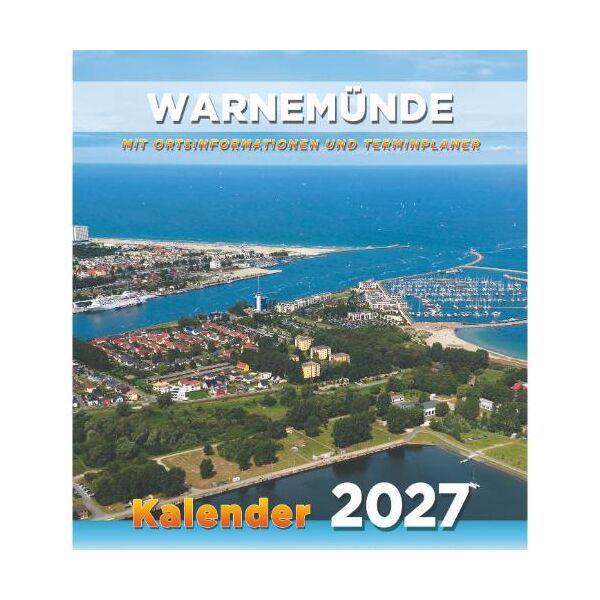 Warnemünde Wandkalender 2027 Motive 118-WDE27