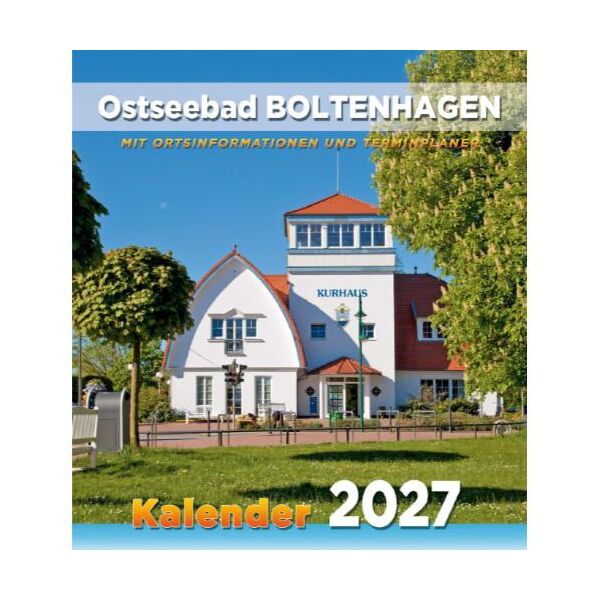 Boltenhagen Wandkalender 2027 mit Terminplaner Ostseebad