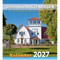Boltenhagen Wandkalender 2027 mit Terminplaner Ostseebad