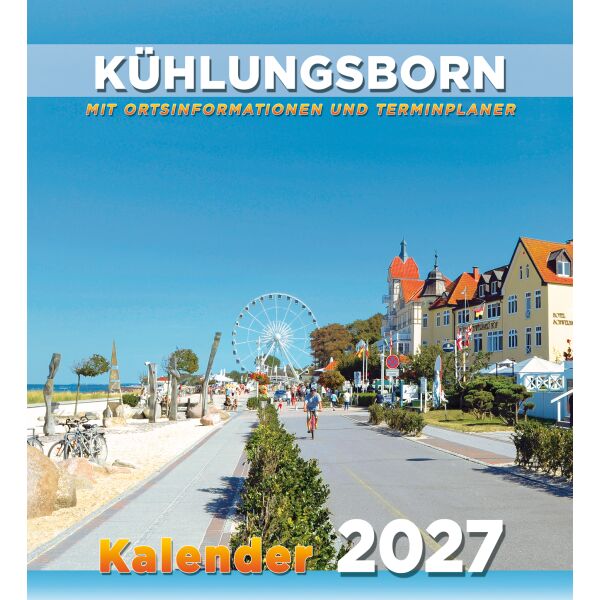 Kühlungsborn Wandkalender 2027 mit Terminplaner