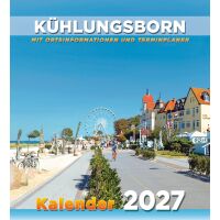 Kühlungsborn Wandkalender 2027 mit Terminplaner