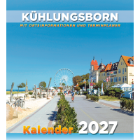 Kühlungsborn Wandkalender 2027 mit Terminplaner
