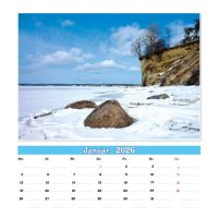 Göhren auf Rügen Wandkalender 2027 mit Terminplaner für Ostseebad Göhren 2027er-Kalender!!!