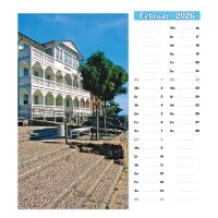 Sassnitz Wandkalender 2027 mit Terminplaner Erholungsort auf Rügen Ostsee
