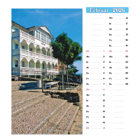 Sassnitz Wandkalender 2027 mit Terminplaner Erholungsort auf Rügen Ostsee