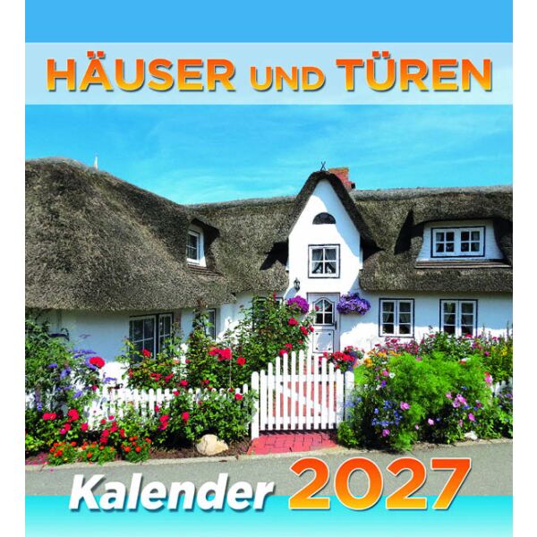 Häuser und Türen Tischkalender 2027 Motive 237-HTUE27