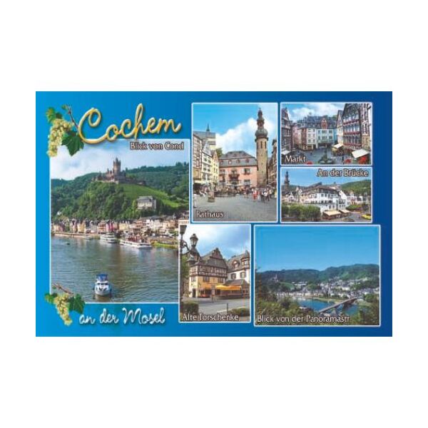 Cochem an der Mosel Kühlschrankmagnete Motive 005
