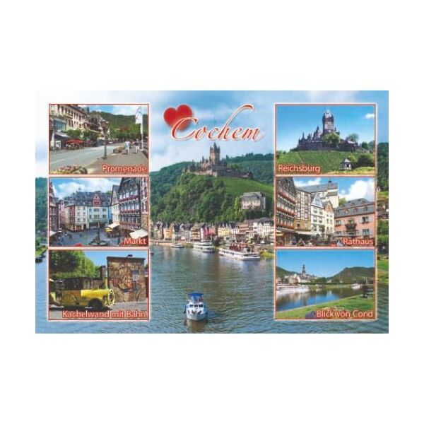 Cochem an der Mosel Kühlschrankmagnete Motive 009