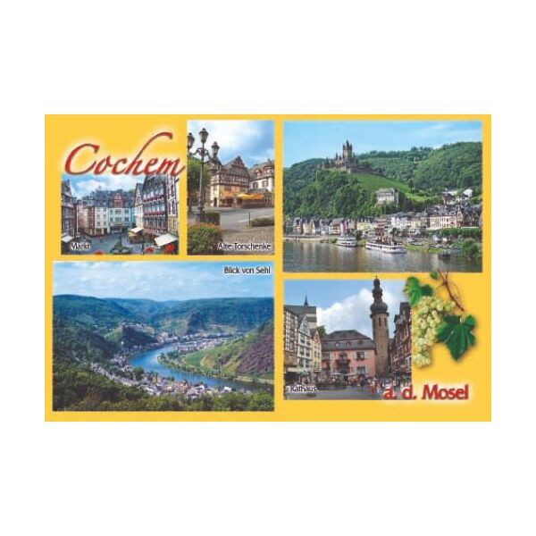 Cochem an der Mosel Kühlschrankmagnete Motive 011