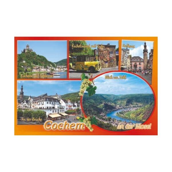 Cochem an der Mosel Kühlschrankmagnete Motive 015