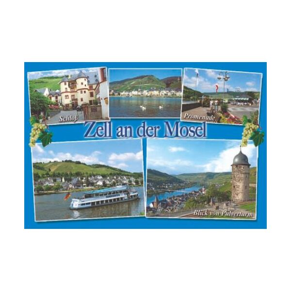 Zell an der Mosel Kühlschrankmagnete Motive 001