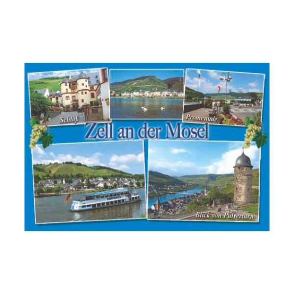 Zell an der Mosel Kühlschrankmagnete Motive 001