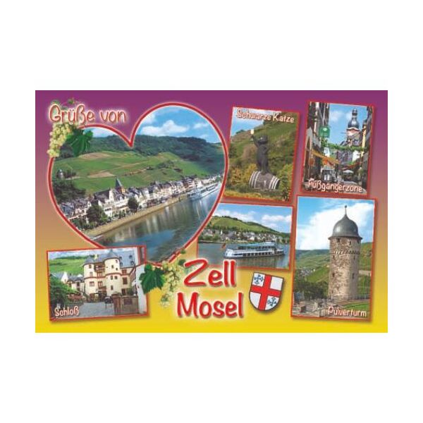Zell an der Mosel Kühlschrankmagnete Motive 003