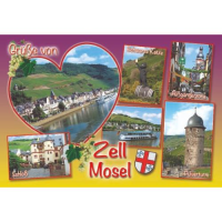 Zell an der Mosel Kühlschrankmagnete Motive 003...