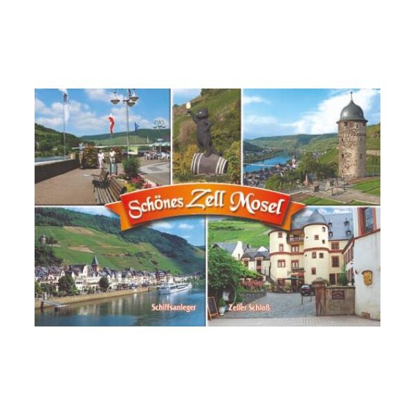 Zell an der Mosel Kühlschrankmagnete Motive 006