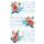 Sticker Weihnachten - Widmungsetikett Santa - Beschriftungsetiketten - Weihnachtsmann - Nikolaus