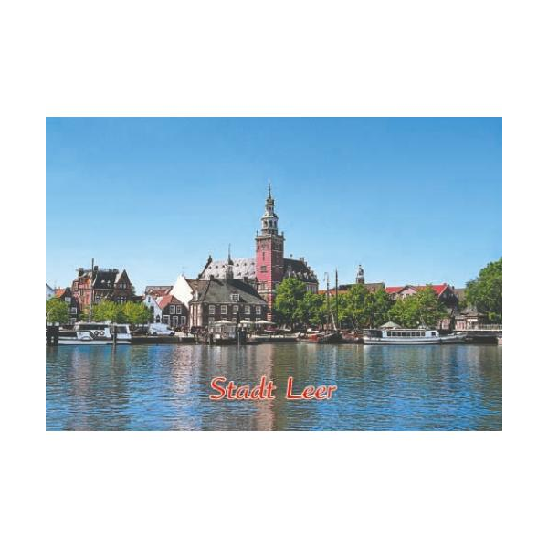 Leer Kühlschrankmagnete Motive 001 Stadt Leer