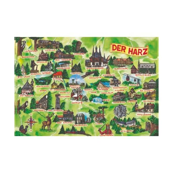 Harz Kühlschrankmagnete Motive 014