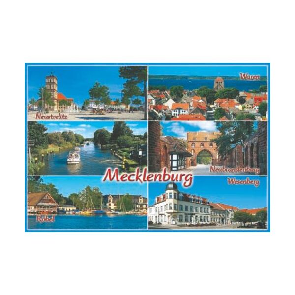 Mecklenburgische Seenplatte Kühlschrankmagnete Motive 003