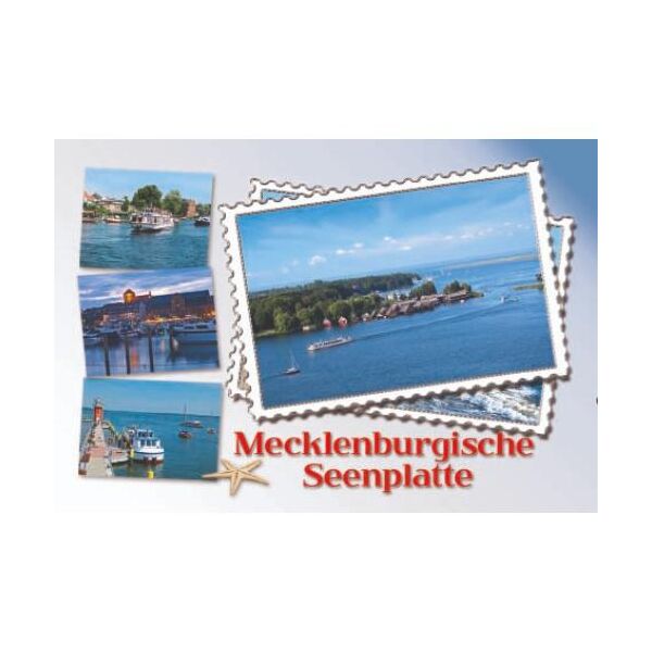 Mecklenburgische Seenplatte Kühlschrankmagnete Fotomotive 4 Bilder