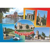 Neustrelitz Kühlschrankmagnet Mittelstadt...