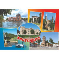 Neustrelitz Kühlschrankmagnet Mittelstadt...