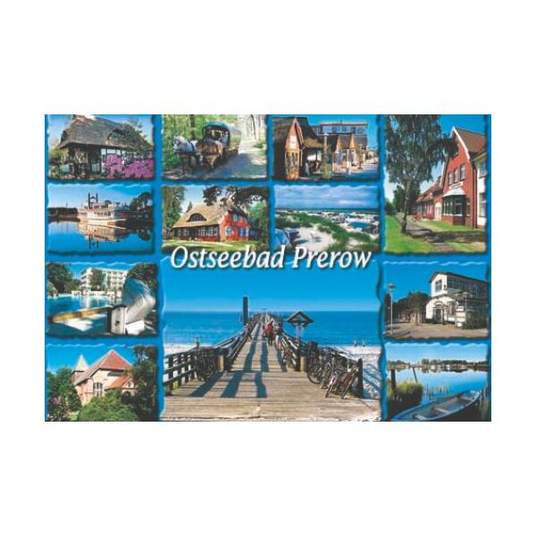Prerow am Darss Kühlschrankmagnet Ostseebad Prerow 12 Fotos