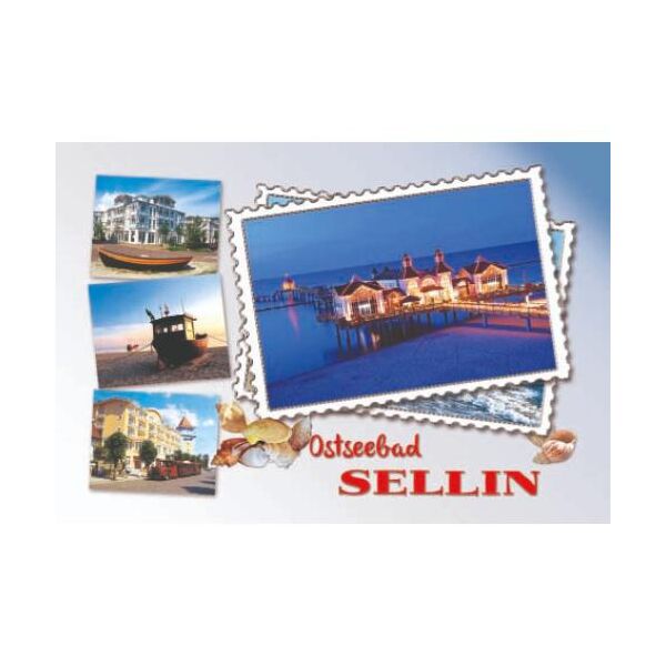 Sellin auf Rügen Kühlschrankmagnete Motive 002