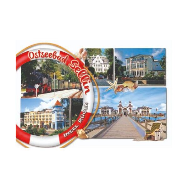 Sellin auf Rügen Kühlschrankmagnete Motive 003