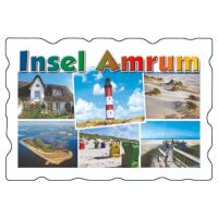 Insel Amrum Kühlschrankmagnete ABS Motive AMR-002