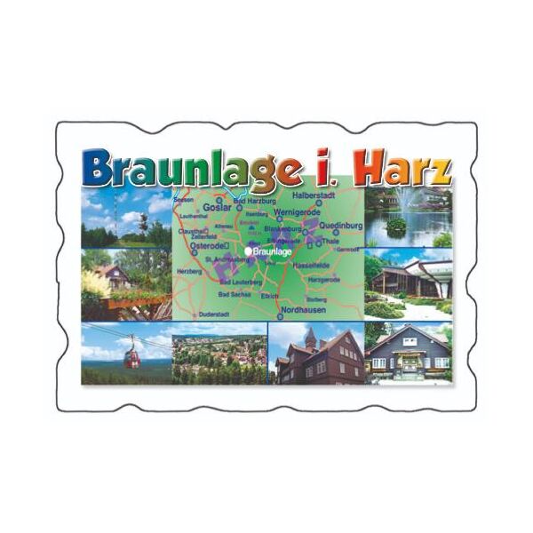 Braunlage Kühlschrankmagnete ABS Motive BRA-001
