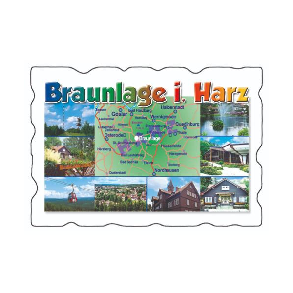 Braunlage Kühlschrankmagnete ABS Motive BRA-001