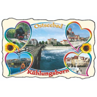 Kühlungsborn Kühlschrankmagnete ABS Motive KUH-013