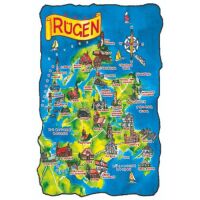 Insel Rügen Kühlschrankmagnete ABS Motive RUG-1