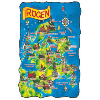 Insel Rügen Kühlschrankmagnete ABS Motive RUG-1