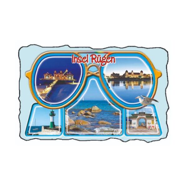 Insel Rügen Kühlschrankmagnete ABS Motive RUG-9